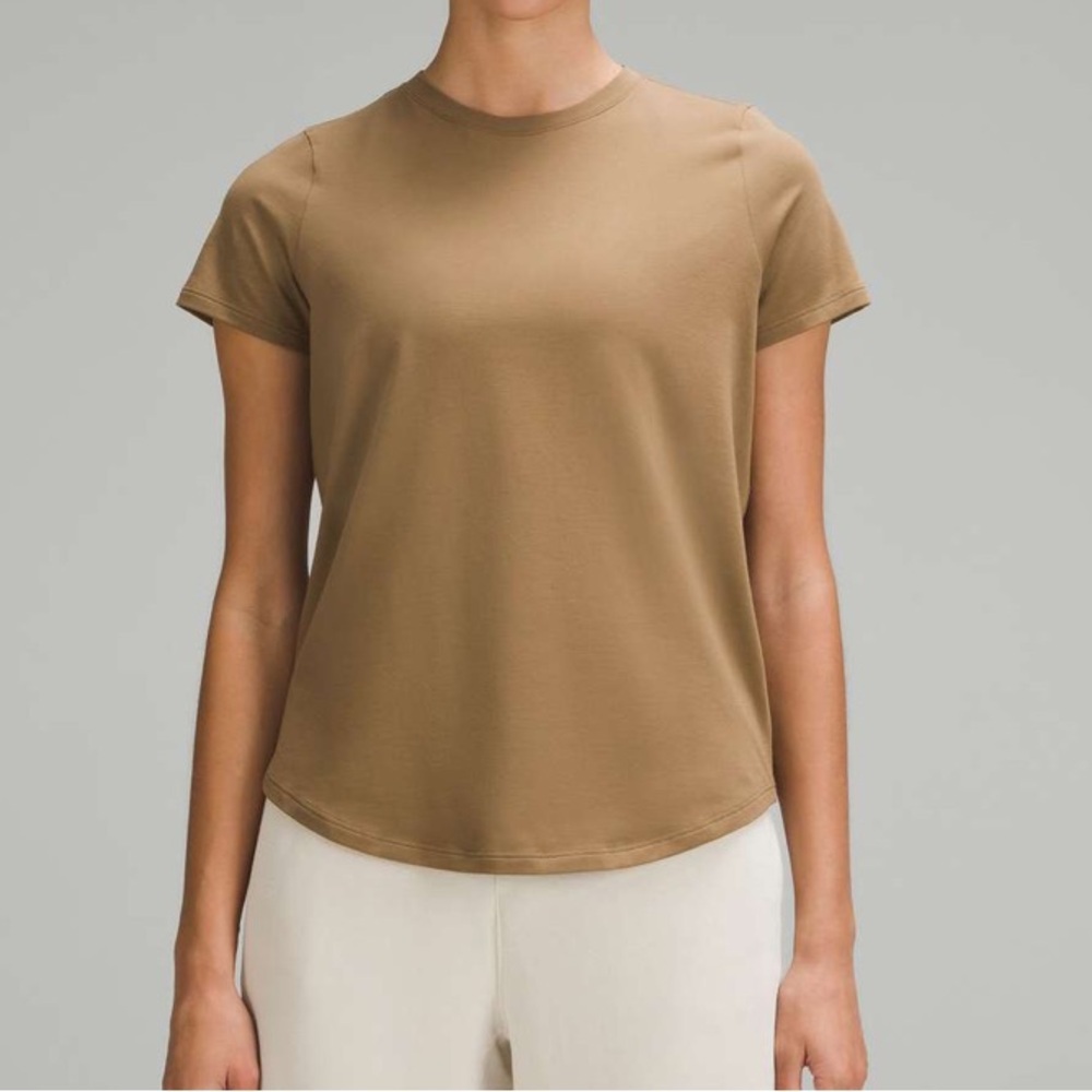 LULULEMON Love Tee Women's 4 Crewneck Short Sleeve Tee Shirt Allspice Color